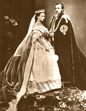 Reine Victoria et le Prince Albert