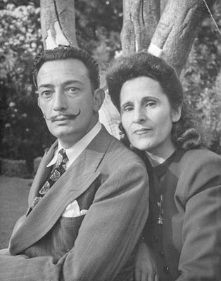 Salvador Dali et Gala