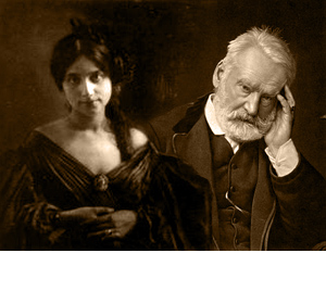 Juliette Drouet et Victor Hugo