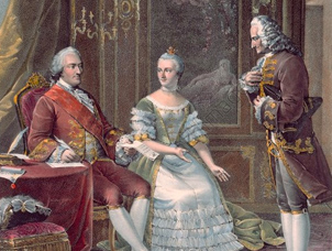 Madame de Pompadour et Louis XV