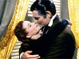 Scarlett O'hara et Rhett Butler