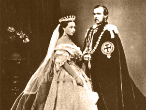 Reine Victoria et le Prince Albert